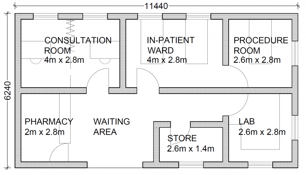 Lay out plan